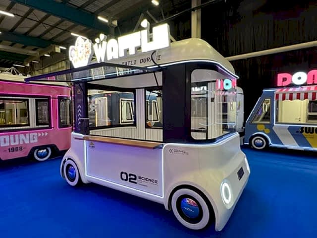 Waffle Mobil Lezzet Aracı